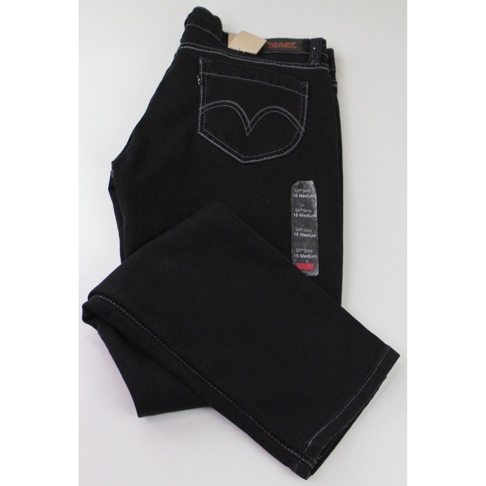 Levi's Women's Black Jeans 524 Too Superlow NWT